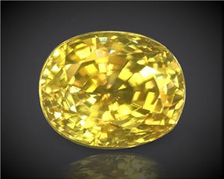 Yellow Zircon Natural Certified  5.36 CTS. ( 91940 )